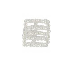 Peal Stroker Beads Small 1.5 Inch - White 